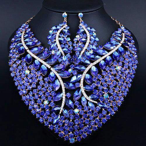 Beatiful Royal Blue  blimbing - Ladybee Swiss Lace