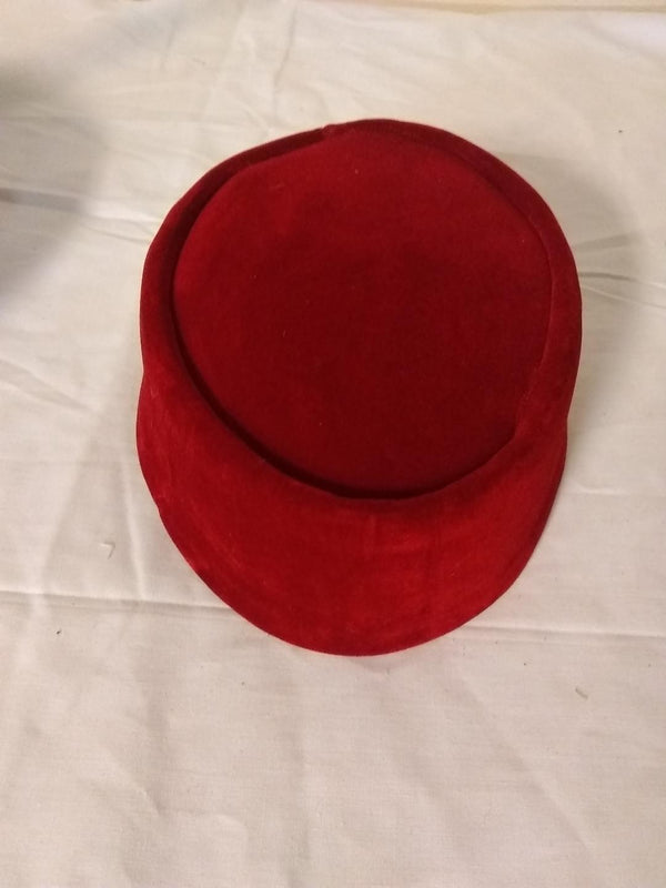 Red Nigerian Traditional  Native  Wear Men Cap for Traditional Ceremoneis - Ladybee Swiss Lace