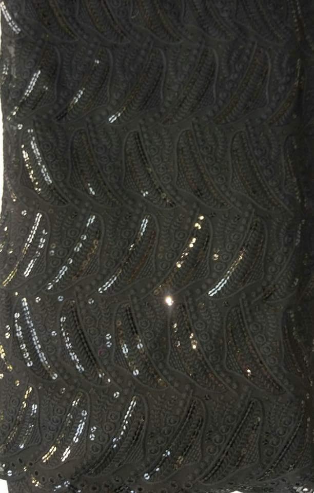 Elegant Soft Sequence Lace Fabric - Ladybee Swiss Lace